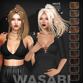 Wasabi // Maite Mesh Hair - Browns