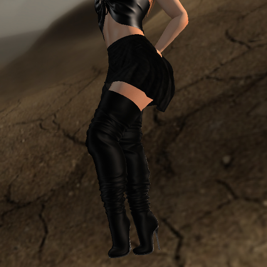 sacola de compra Lis House Bota cano longo