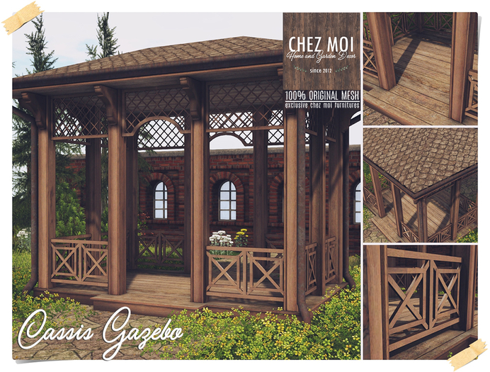 Cassis Gazebo ♥ CHEZ MOI