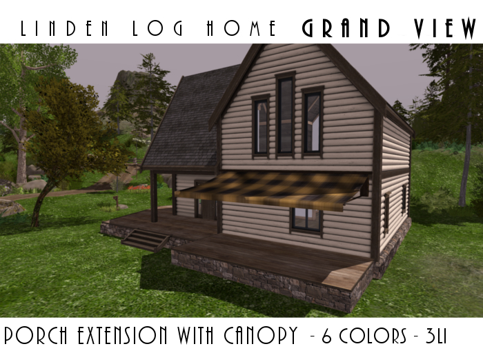 [Wears & Wares] Grand View Porch Extension with Canopy - 6 col.