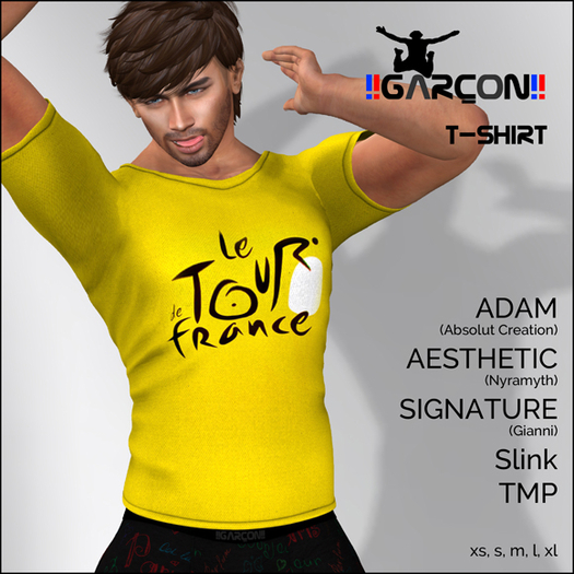 !! GARCON !! T-Shirt PARIS 12