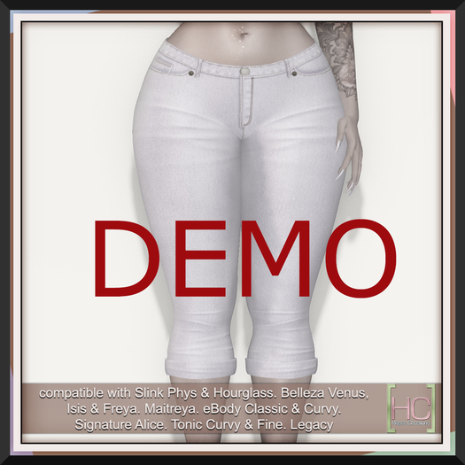 [HC] Colby Capri Jeans DEMO