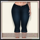 [HC] Colby Indigo Capri Jeans for Slink, Belleza, Maitreya, eBody, Signature, Legacy & Tonic