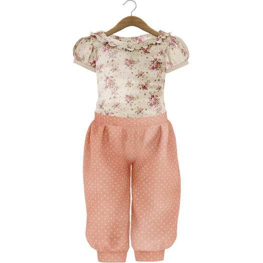 {Lula Belle} Cece Set - PEACH {Boxed}