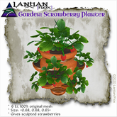 ~L/Fx~ Strawberry Planter, Natural (mesh/script) MCtbox
