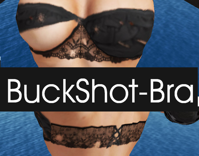  Sexy Buckshot-Bra Black XSL