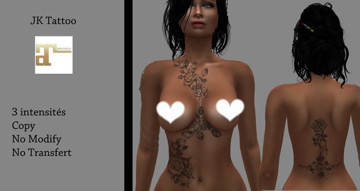 tattoo fleur complet