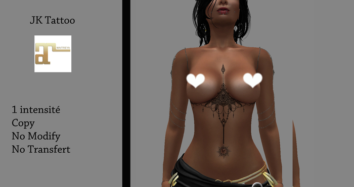 Tattoo summer black gift