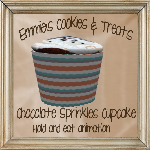 Chocolate Sprinkles Cupcake