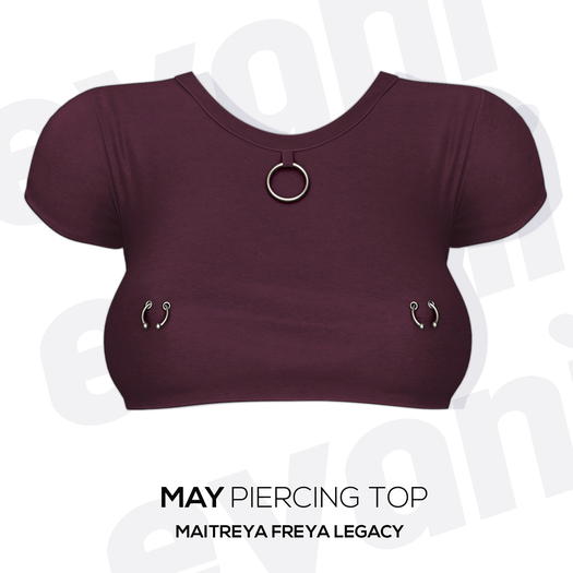 evani. May top - plum -