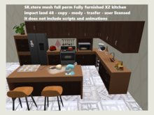 SR.store mesh full perm Fully furnished XZ kitchen