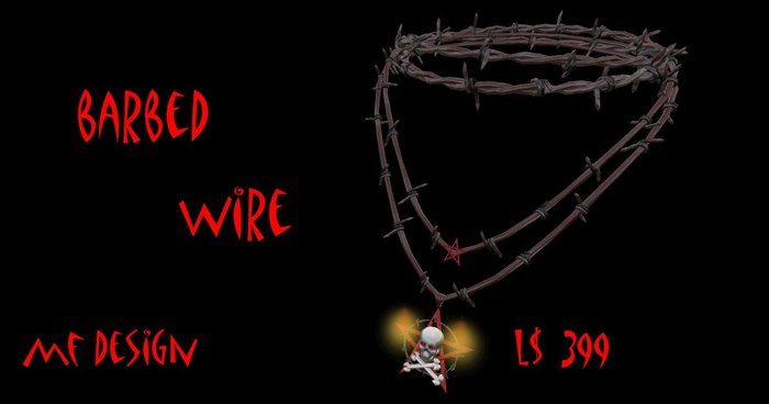 Necklace Barbed Wire