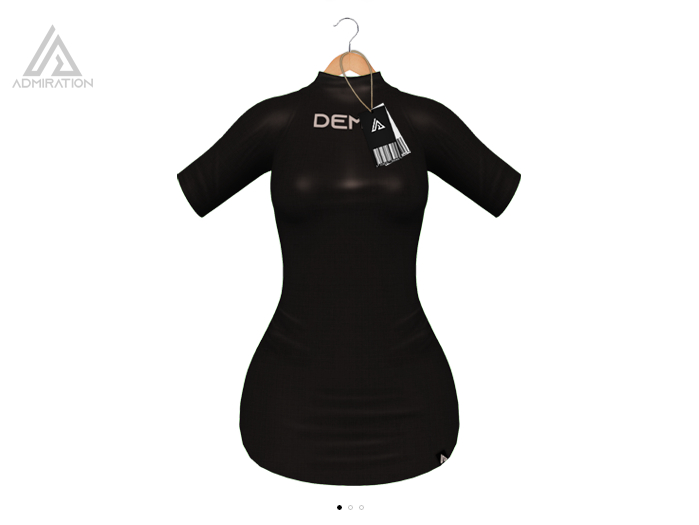 Admiration - Black Demo T-shirt Maitreya Slink Belleza 