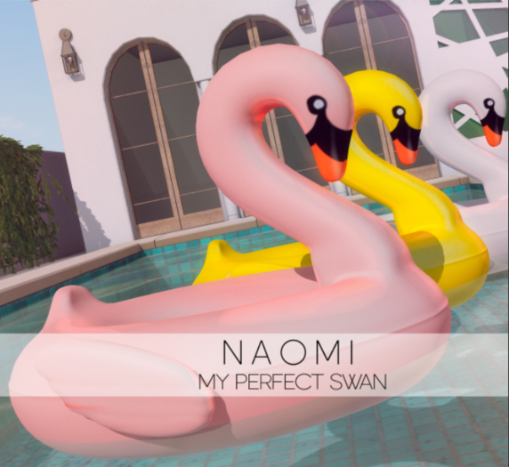 NAOMI My perfect swan (white)