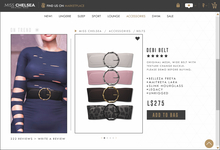 .miss chelsea. Debi Belt Colour Pack 3
