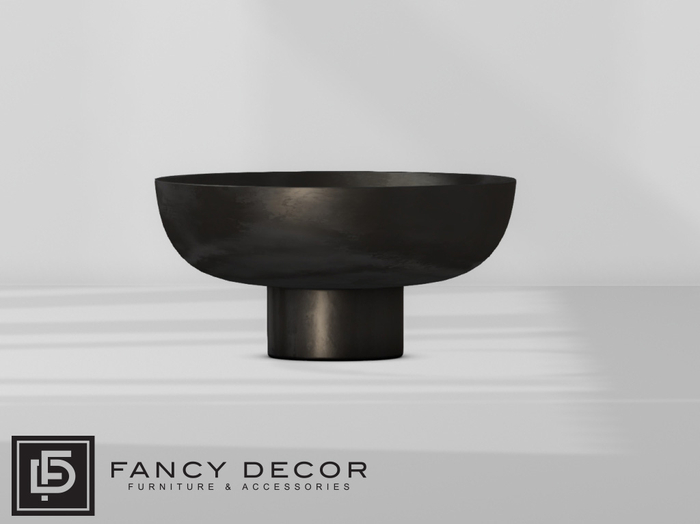 Fancy Decor: Black Bowl