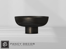 Fancy Decor: Black Bowl
