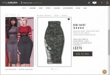 .miss chelsea. Debi Skirt Camo
