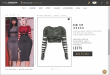 .miss chelsea. Debi Top Camo