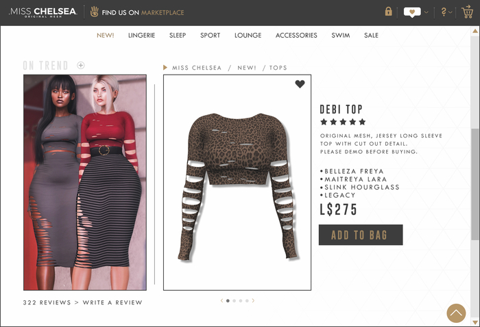 .miss chelsea. Debi Top Leopard