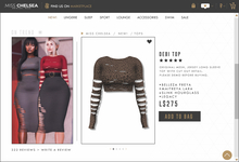 .miss chelsea. Debi Top Leopard