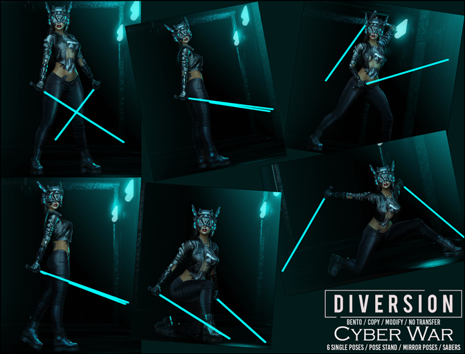 Diversion - Cyber War Poses // Bento
