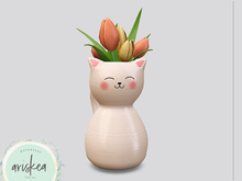 Ariskea [Eli] Cat Planter Smiley  [2]