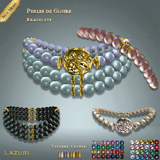 Lazuri Perles de Gloire Bracelets MESH
