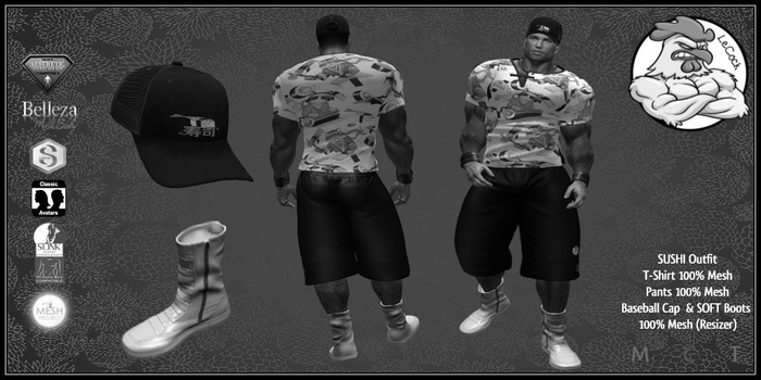 LeCock - SUSHI Outfit DEMO