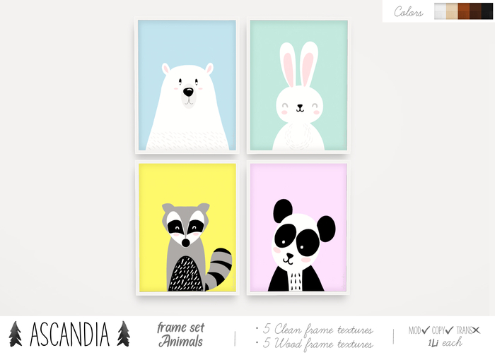 Ascandia // Frame Set Animals