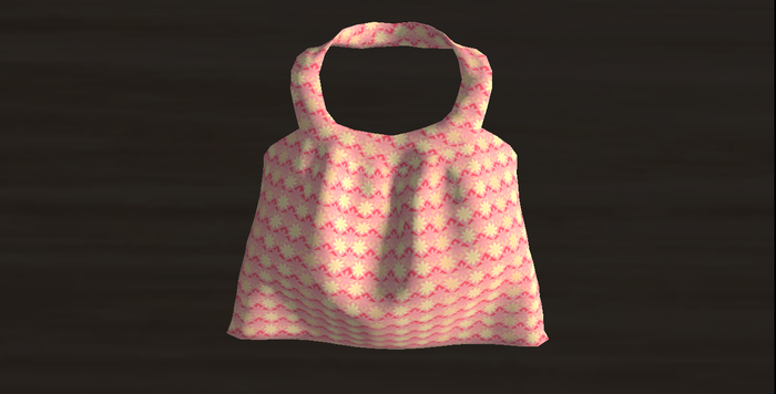 Pink Flowers Open Back Tank Boxed