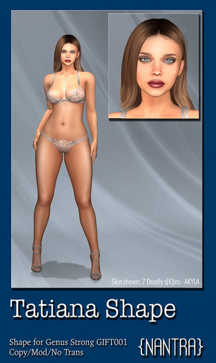 {NANTRA} Tatiana Shape 