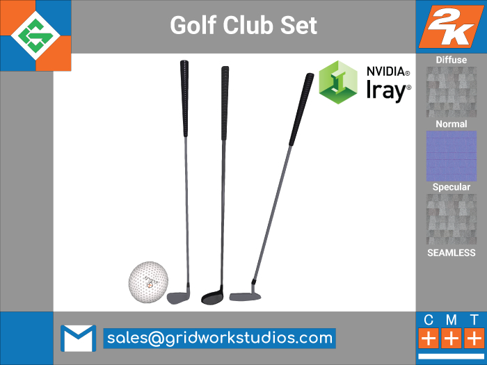 [ G.W.S. ] MESH: Golf Club Set