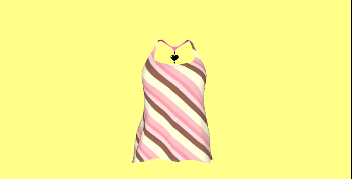Light Pink Lined Oversized Cami Boxed