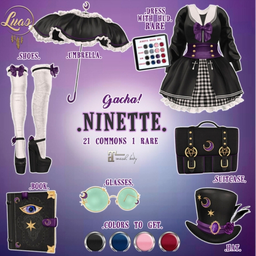 Luas Ninette Book Blue