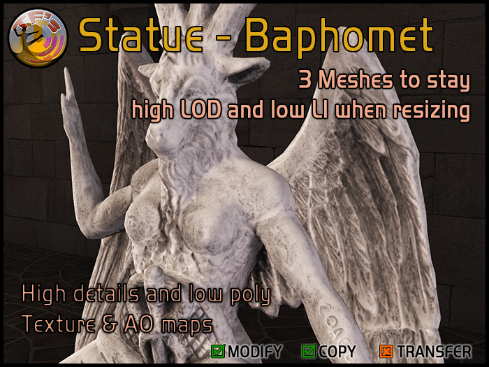 TFs Statue -  Baphomet