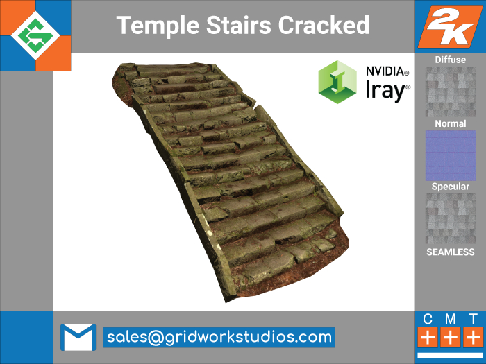 MESH: Broke Temple Stairs