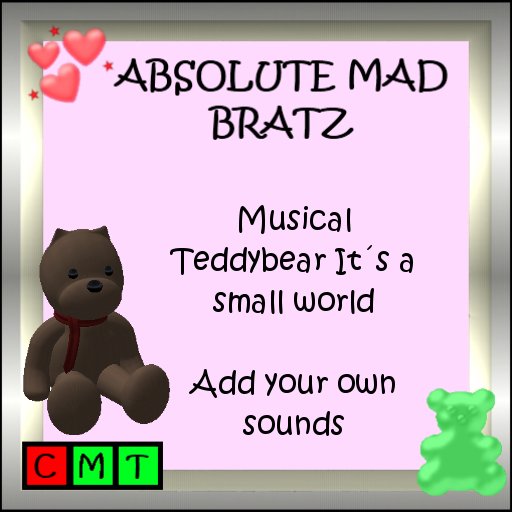 Musical Teddybear Its a small world