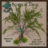 Lilly & Tree Bird Feeder Spring