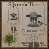 Lilly & Bird Feeder White