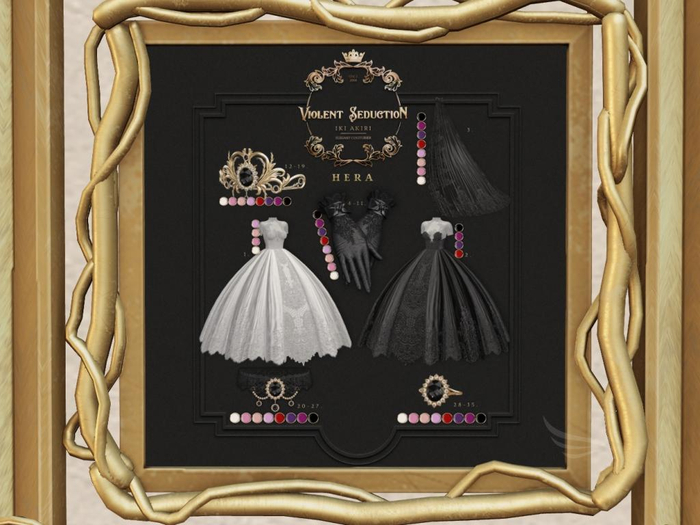 Violent Seduction - Hera Tiara (Red)