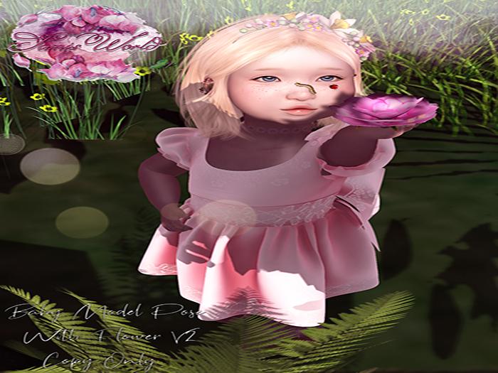 (Samis World) Baby Model Pose Flower v2
