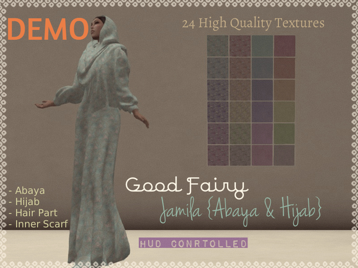 [Good Fairy] - Jamila {Abaya & Hijab} DEMO