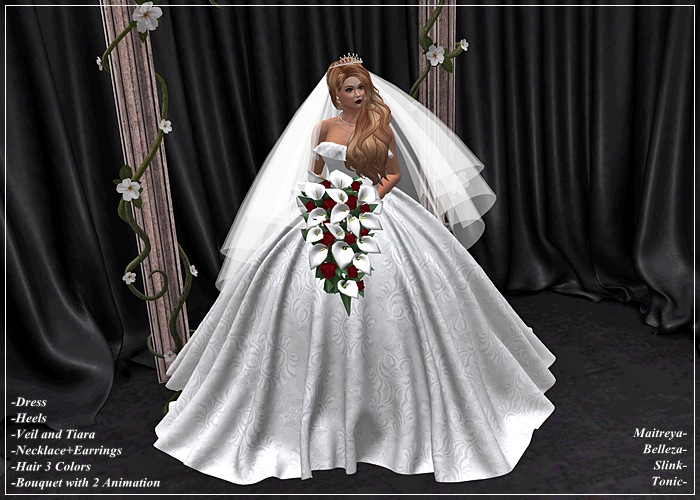 *YT* Romantic Wedding Complete Outfit