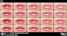 TOP1SALON - HD BARELY LIPSTICK (Genus) PALE