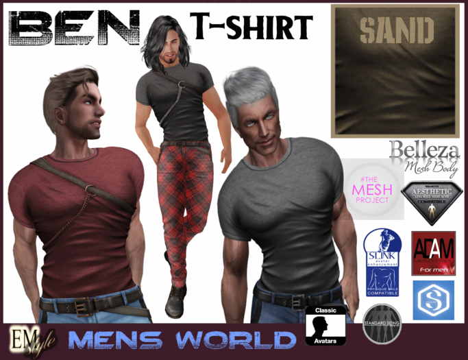 EMS - BEN SHIRT - SAND PACK