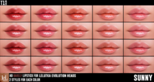 TOP1SALON - HD BARELY LIPSTICK (Lelutka Evolution) SUNNY