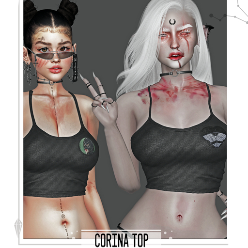 Corina Top - NUMB (fatpack)