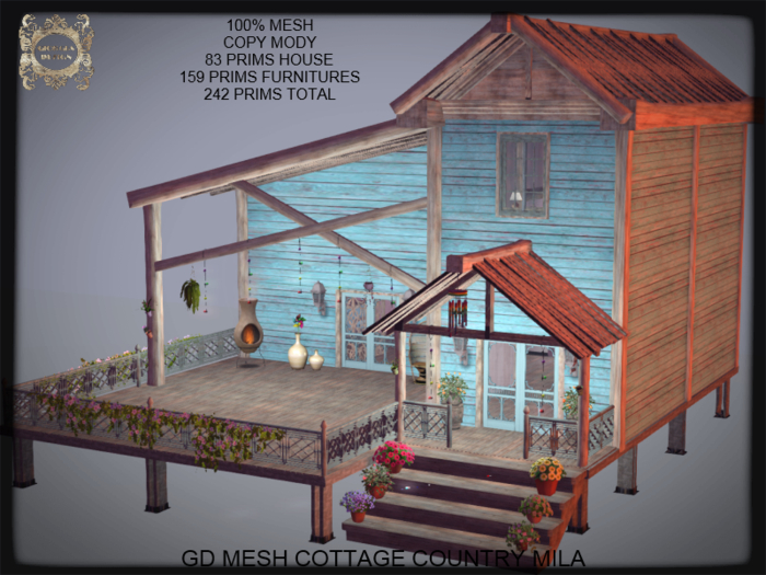 GD MESH COTTAGE COUNTRY MILA