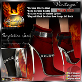 !Drakke! "Vintage" Ankle Boots(Dark Red)   SL Viewer 2 Ready